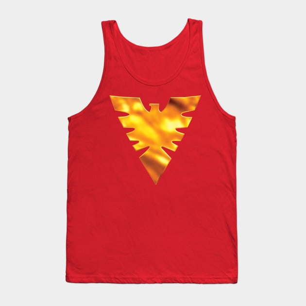 Phoenix Force Tank Top by pablodadiablo